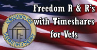 Trauma Relief Retreats with Timeshares for Vets